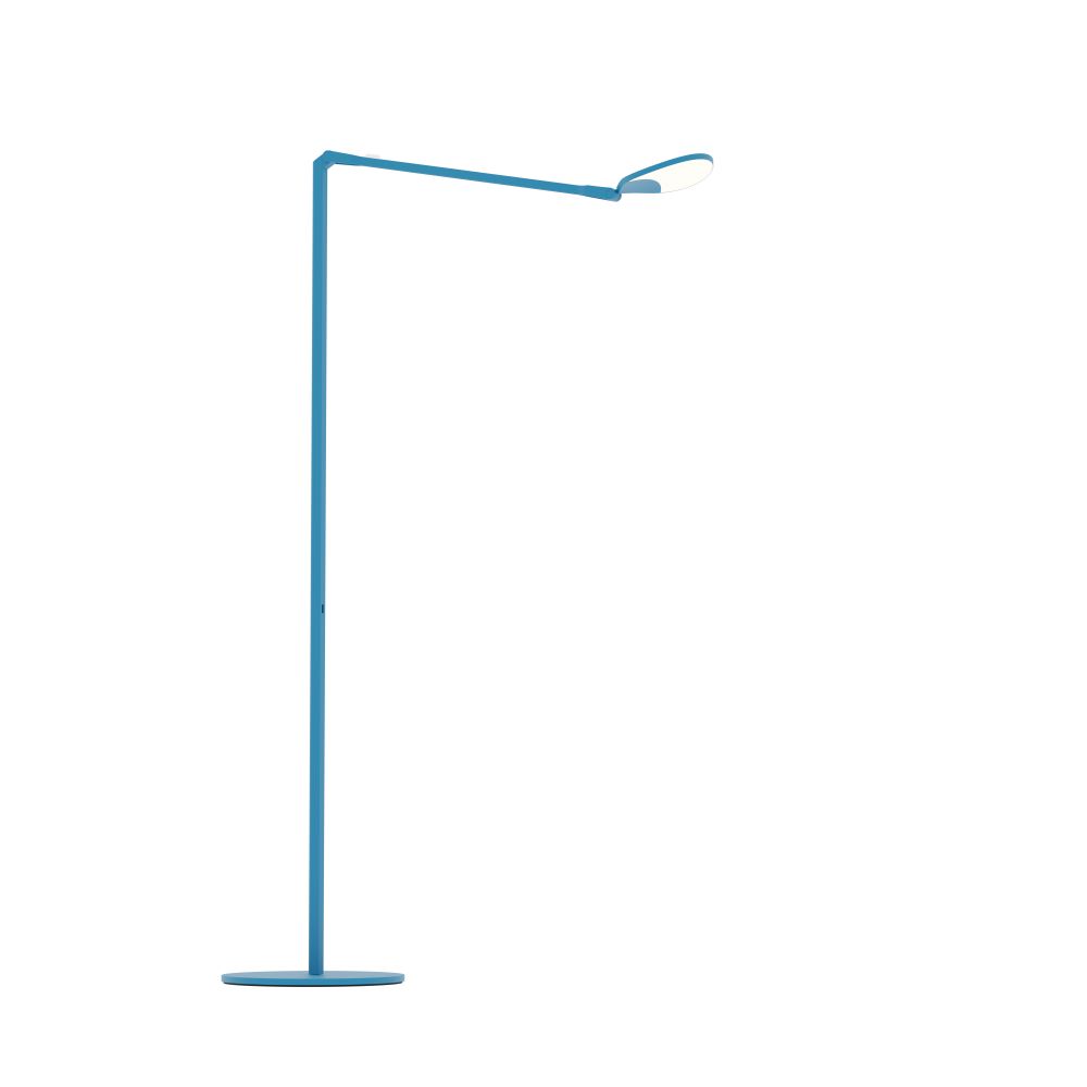 Koncept Lighting SPY-W-MPB-USB-FLR Splitty LED Floor Lamp, Matte Pacific Blue